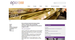 Desktop Screenshot of aperam.com